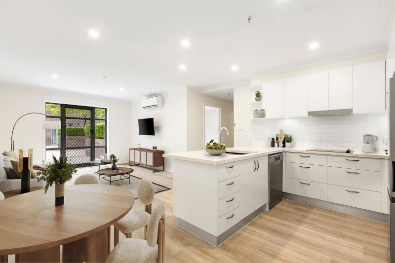 Garden view one-bedroom apartment