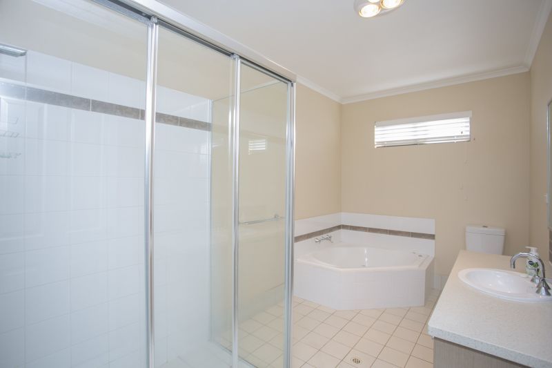 Open plan living situated on a large, elevated block.