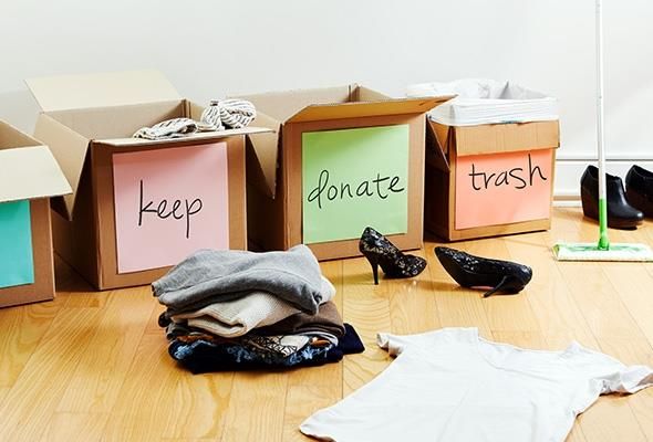 How to declutter your way to downsizing bliss