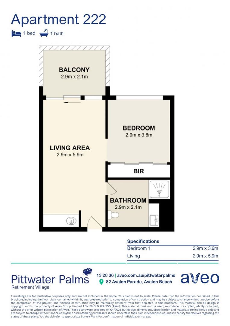 Lift access apartment with a relaxing ambient outlook