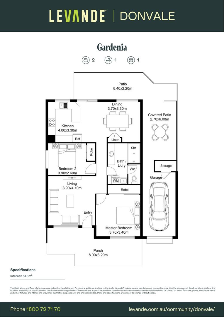 Two Bedroom | Villa 2