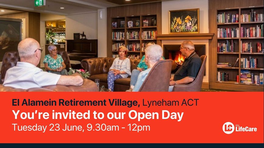 RSL LifeCare El Alamein Open Day
