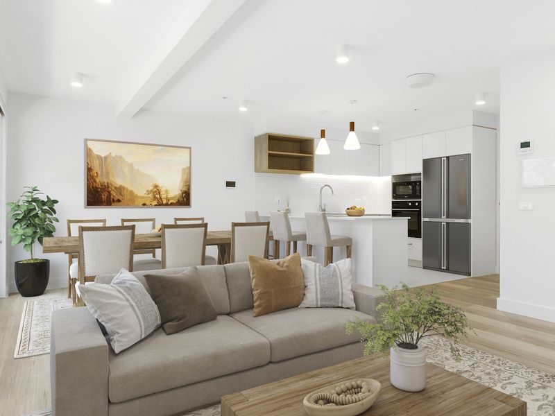 Stunning new two-bedroom apartment with stylish interiors