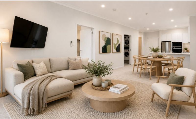 Light and bright apartment