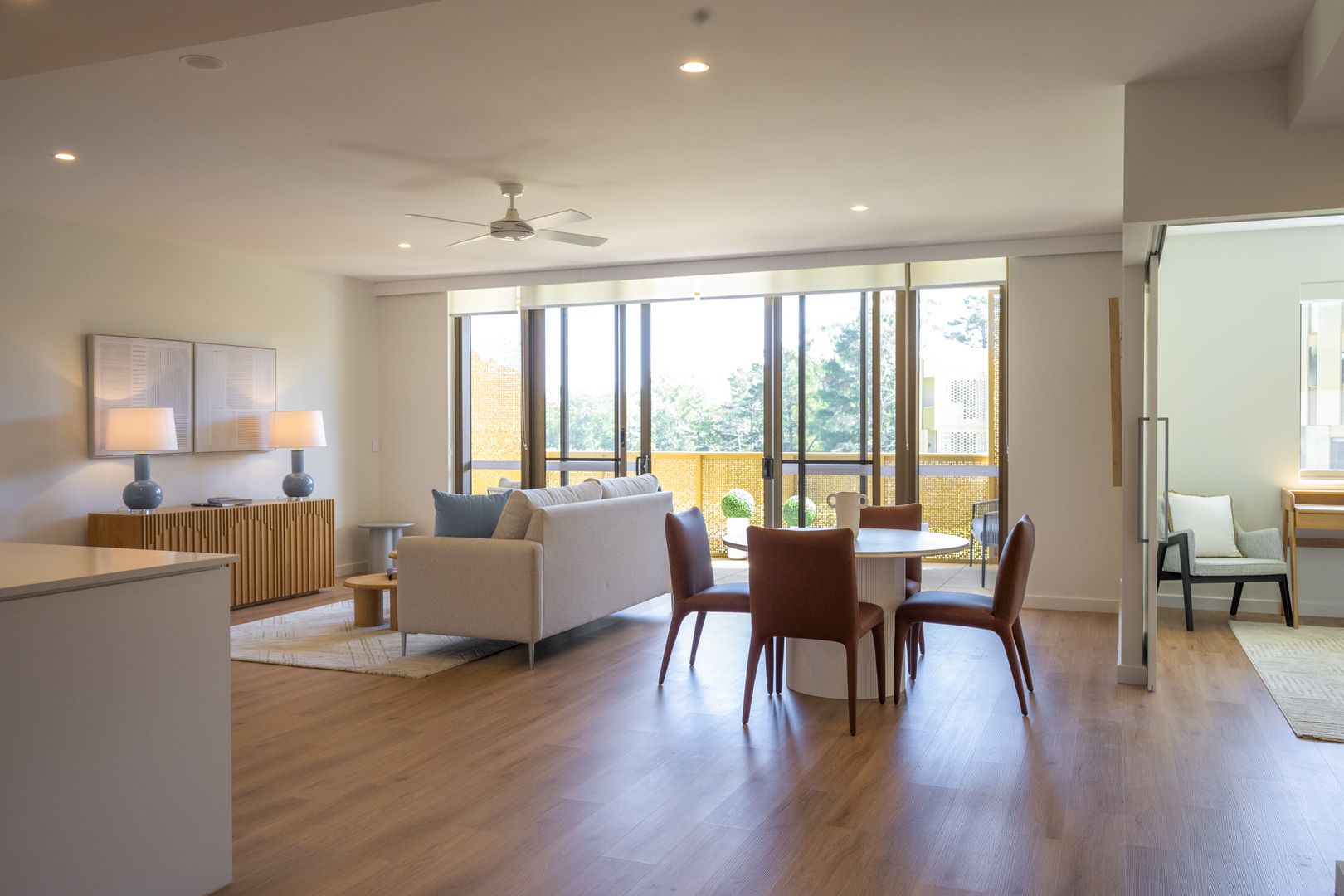 Prime Position with views down the Golf Course Fairway