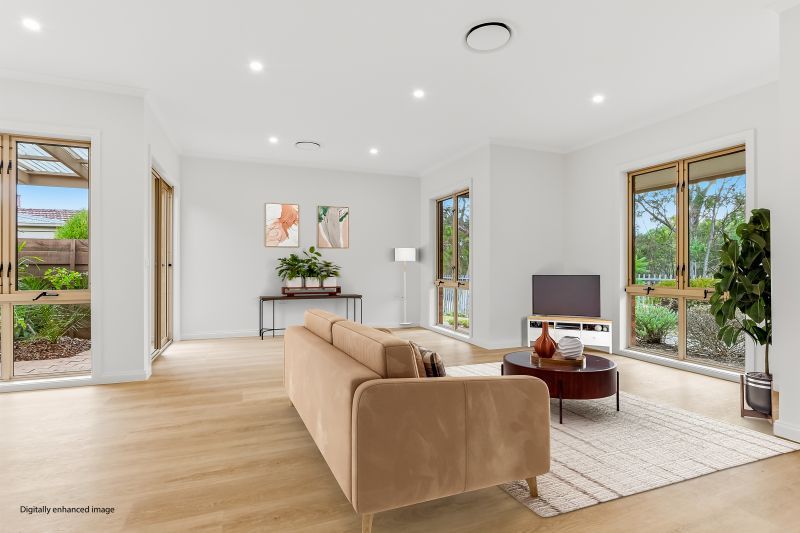 Fully renovated two-bedroom with views to Harry Pottage reserve