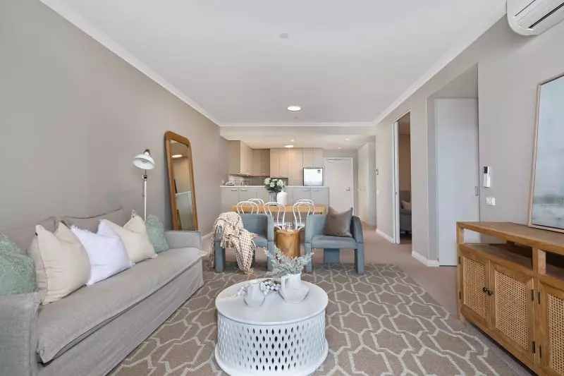 Under Offer -Blue ribbon retirement living framed by a captivating seaside panorama  and refined contemporary interiors