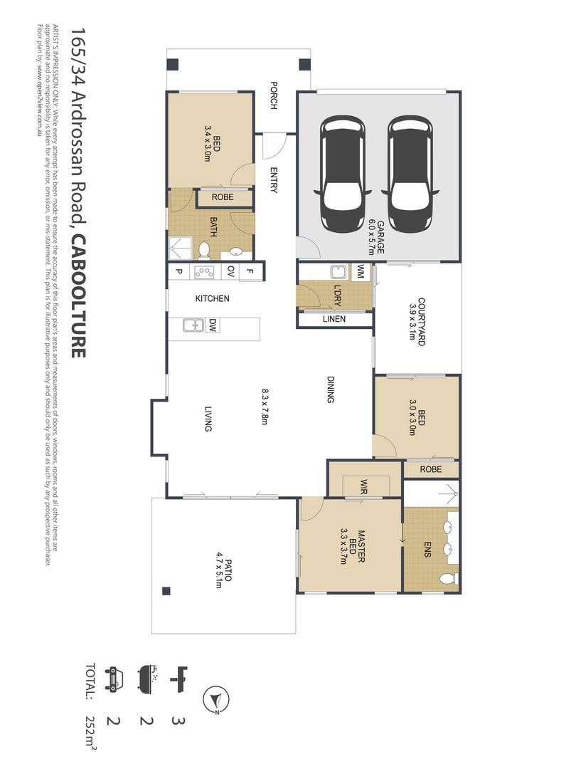 Halcyon Glades - Elegant Corner Block Home Perfect for Downsizers