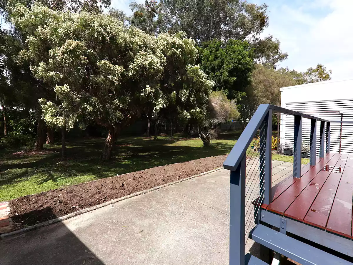 Pacific Palms Village - NEWLY Renovated Villa - Back Deck - SOLD