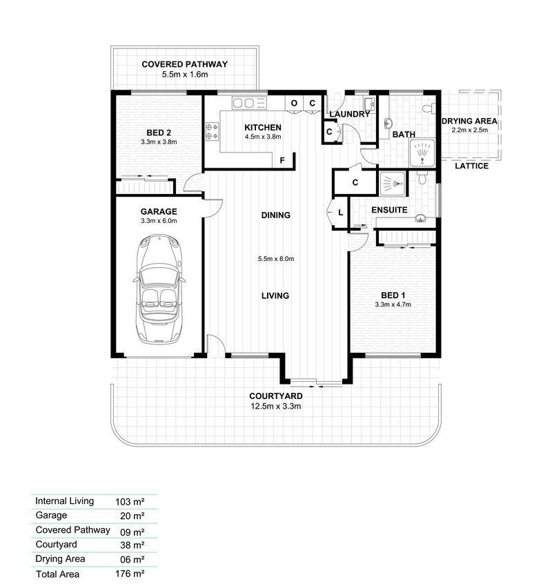 Sunny, Spacious and Close to Village Life