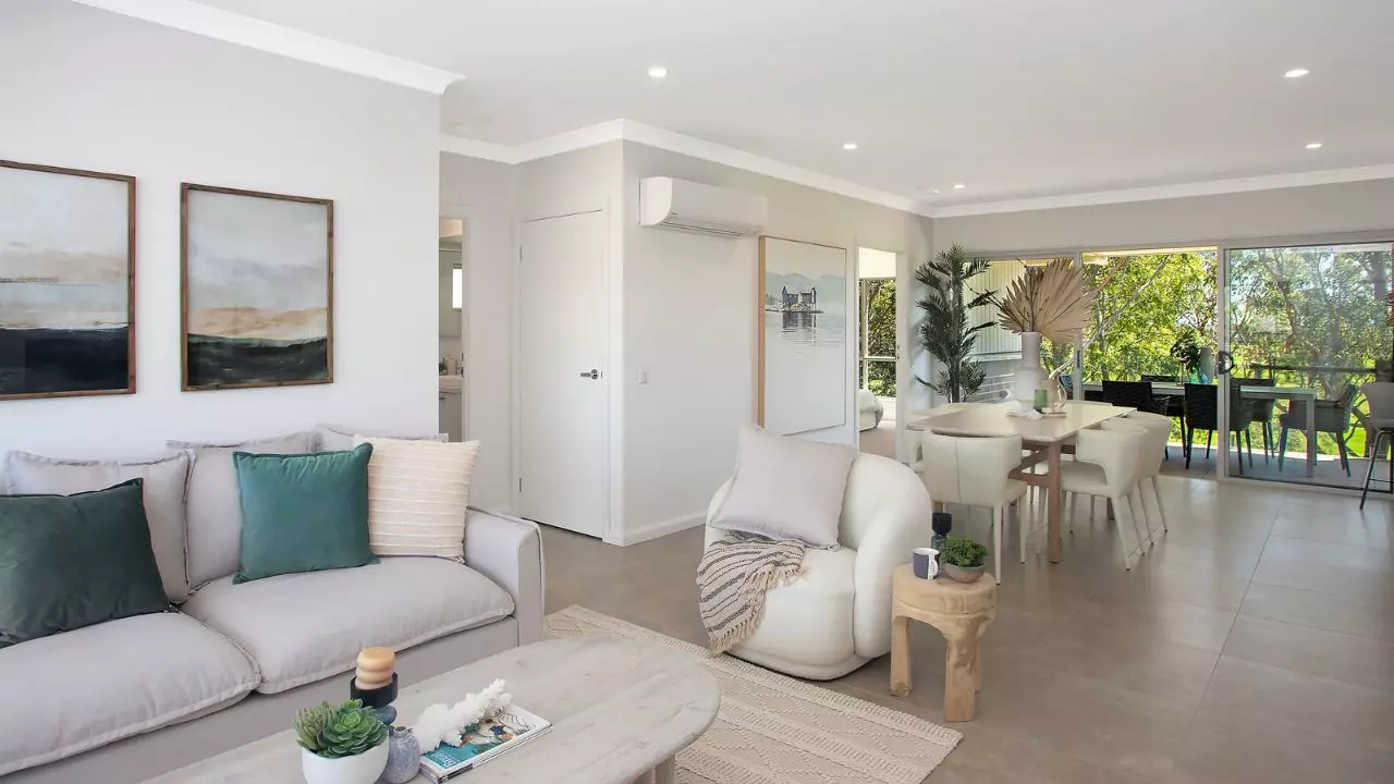 Golf-side retirement living in Newcastle - New villas now selling!