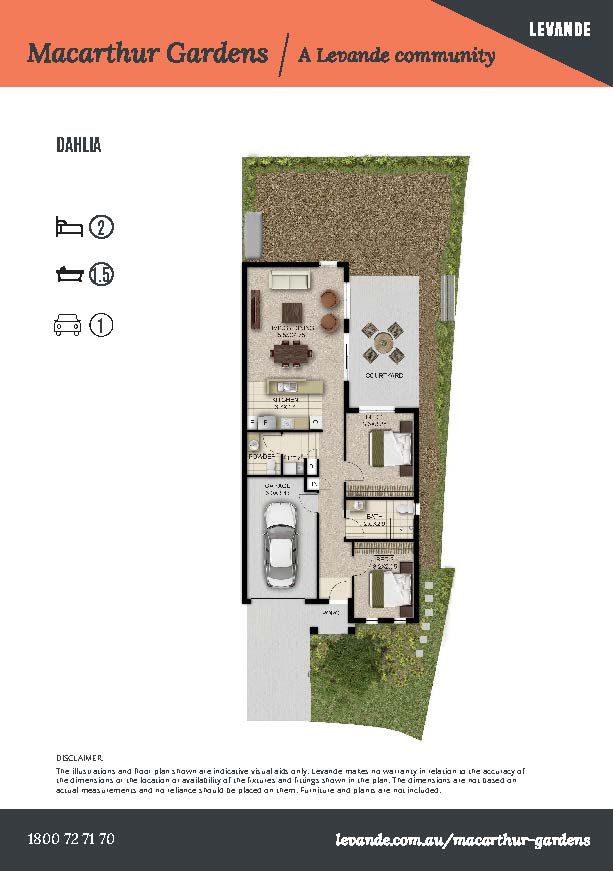 Two Bedroom | 100 Gilchrist Drive, Campbelltown, NSW 2560