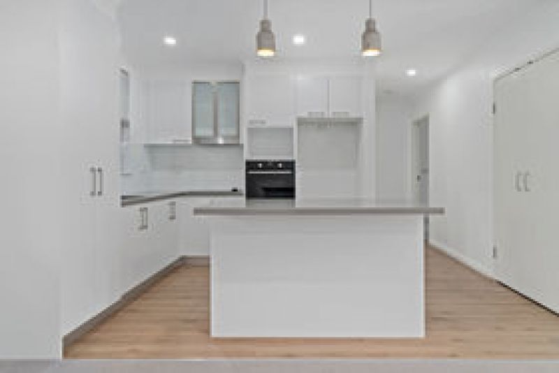 Open plan living with garden outlook