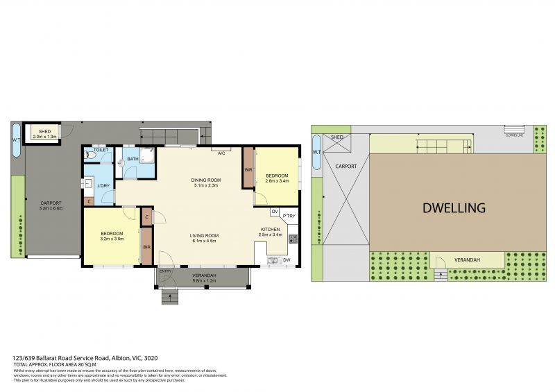 Quiet, Corner Location – Spacious Design