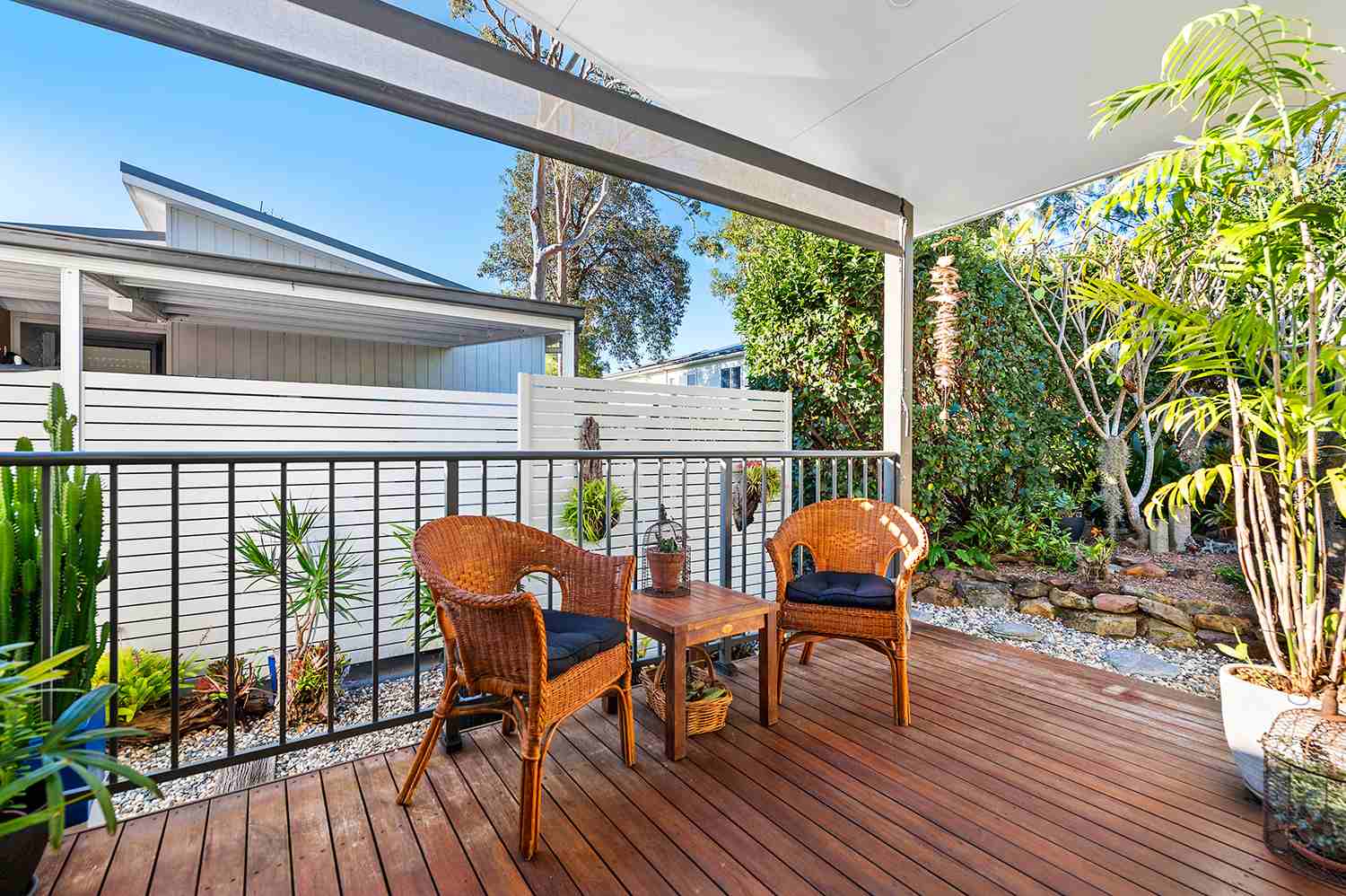 UNDER CONTRACT - Two Decks for outdoor living - Your Own Garden of Eden 