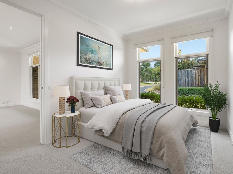 North-facing with High ceilings and Private Courtyard