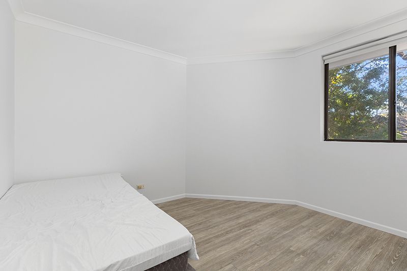 A private and quiet retreat overlooking lush green gardens. 