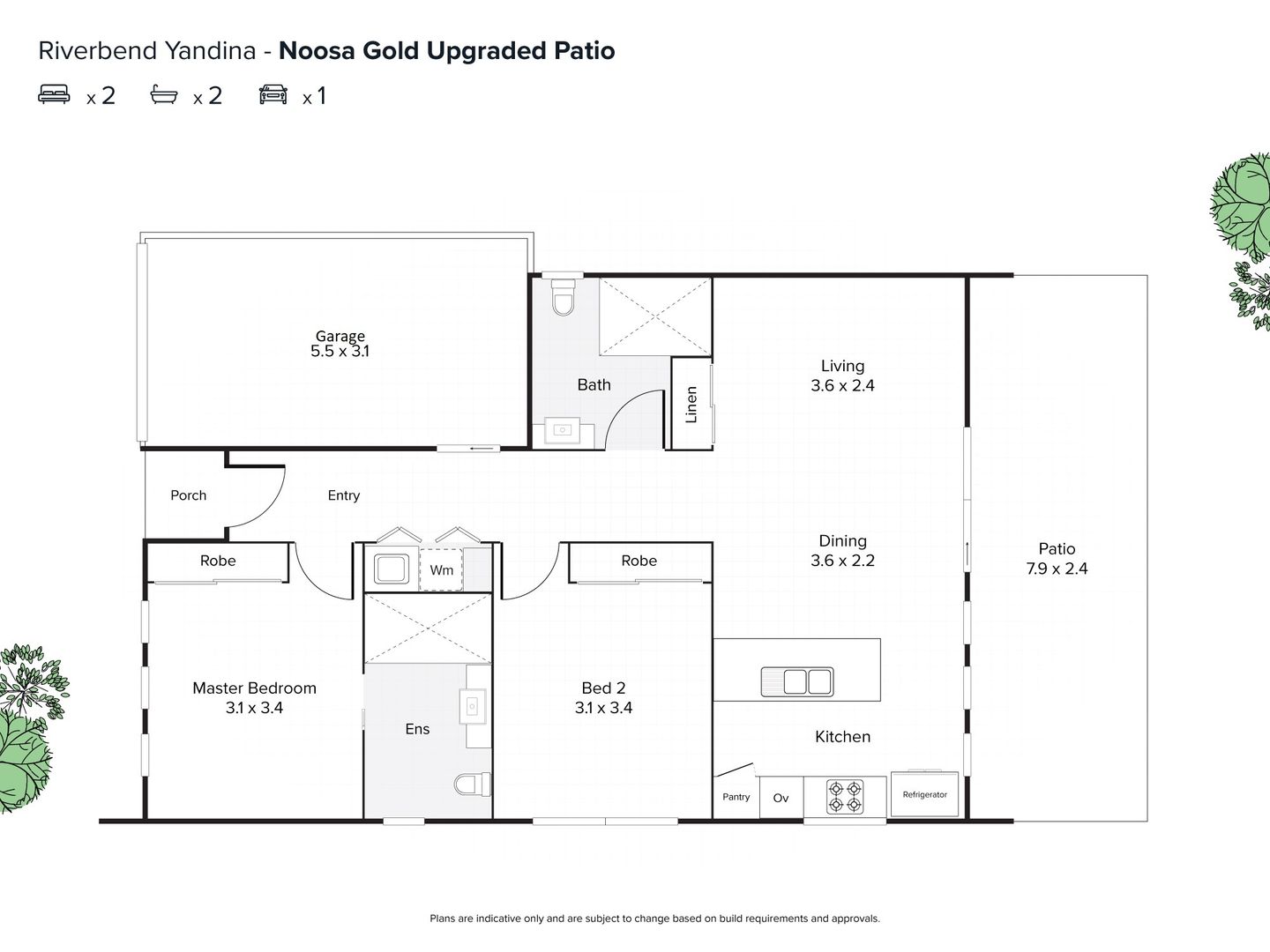 Tranquil Over-50s Living in the Heart of Yandina 