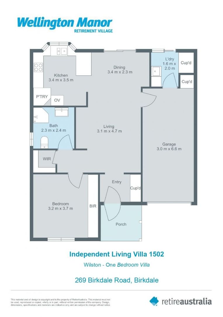 Retire in an established and welcoming community.