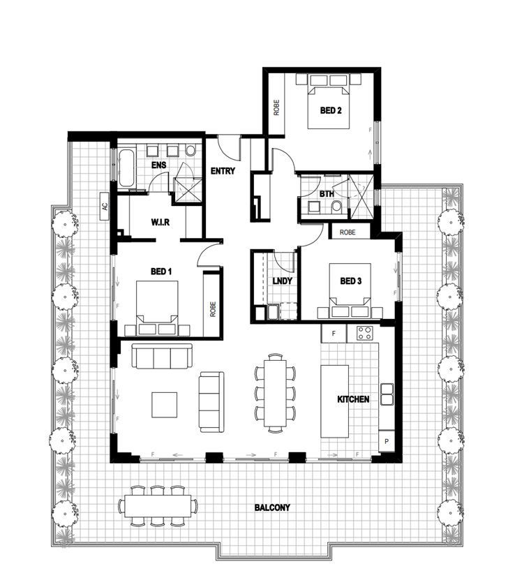 Outstanding 3 Bedroom Penthouse