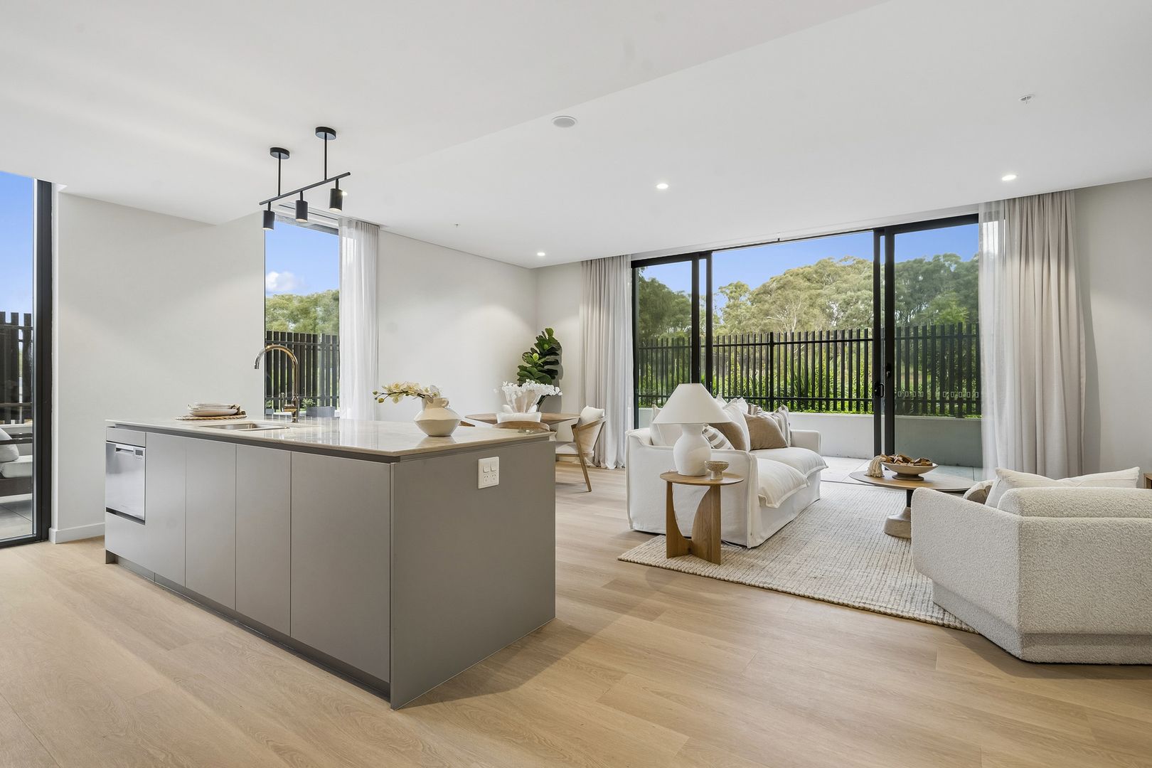 Expansive One-Bedroom Apartment with a Private Courtyard