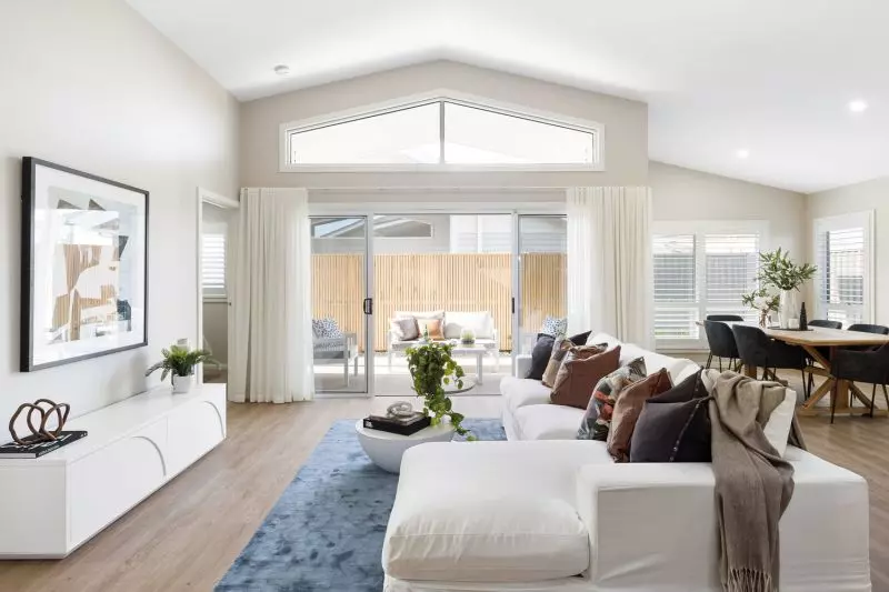 Elegant open plan living to relax and enjoy