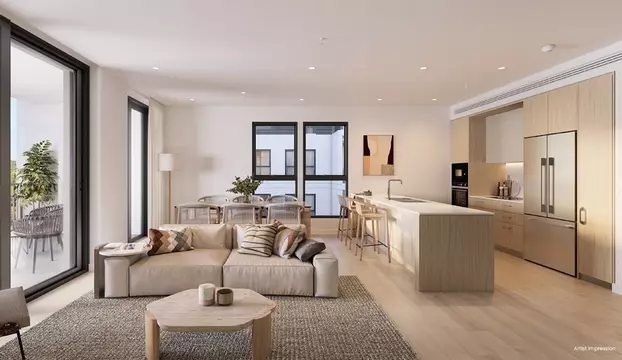 Elegant Apartment with Sunlit Balcony with this 'Finch Design'