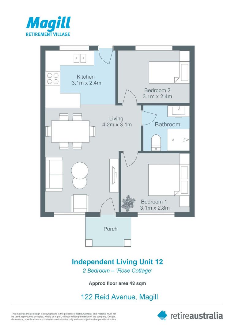 Our highly sought after 'Flexi Unit' now available + bonus 12 months free daily lunches & weekly linen clean
