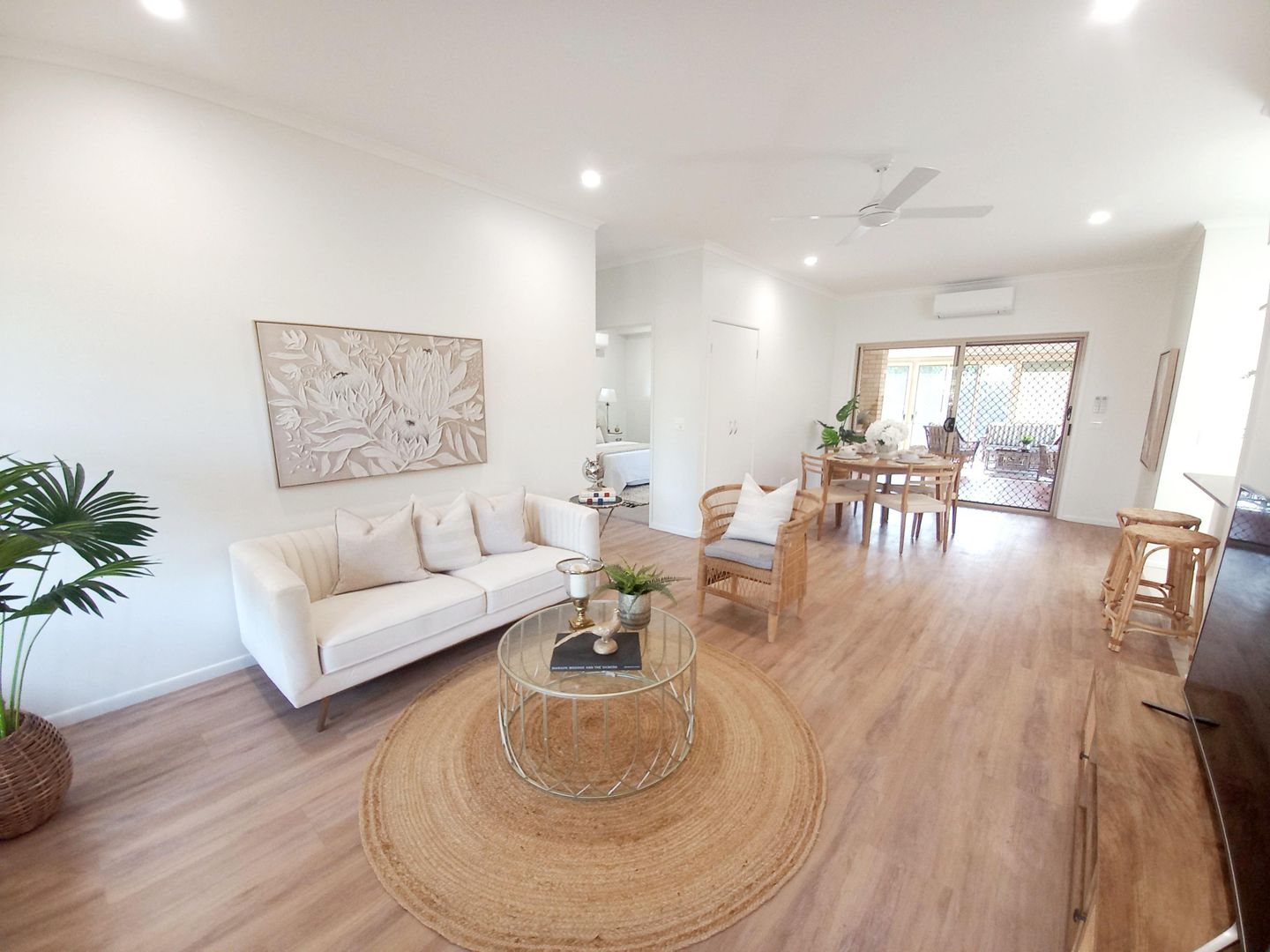 Highly desirable larger than standard 2 bedroom. Unit 100 at Palmwoods Garden Village