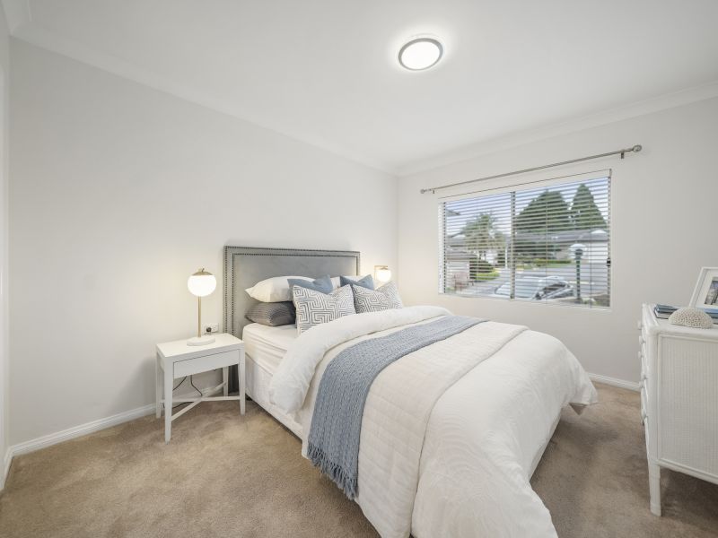 Spacious ground floor villa with garden outlook