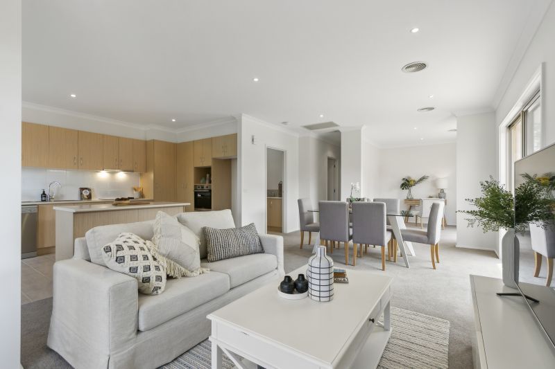 Stylish 2-bed + study villa with large open-plan living area