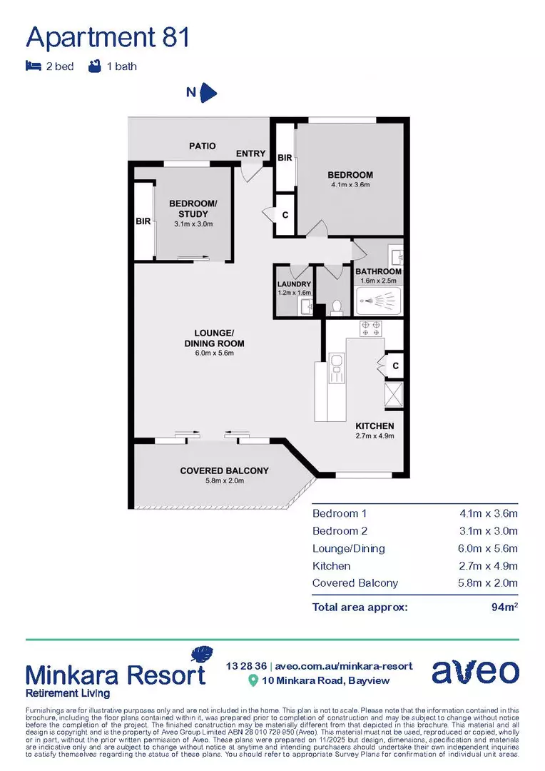81/10 Minkara Road Bayview, NSW 2104