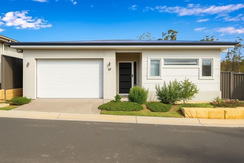 Corner block facing bush