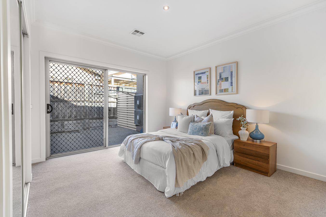 Modern, Oversized Two Bedroom Villa with Plenty of Natural Light and Courtyard