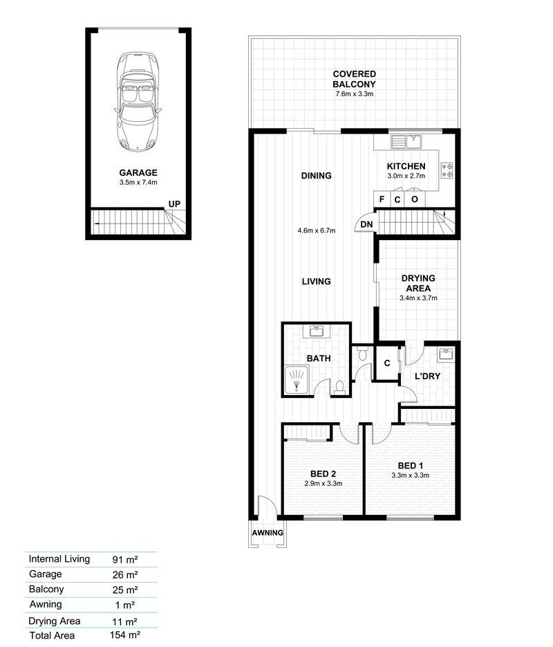 Bright, Breezy Villa with Sunlit Balcony and Central Atrium