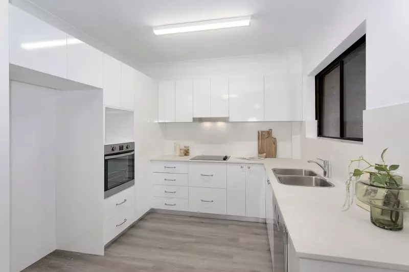 Large north-facing two-bedroom unit