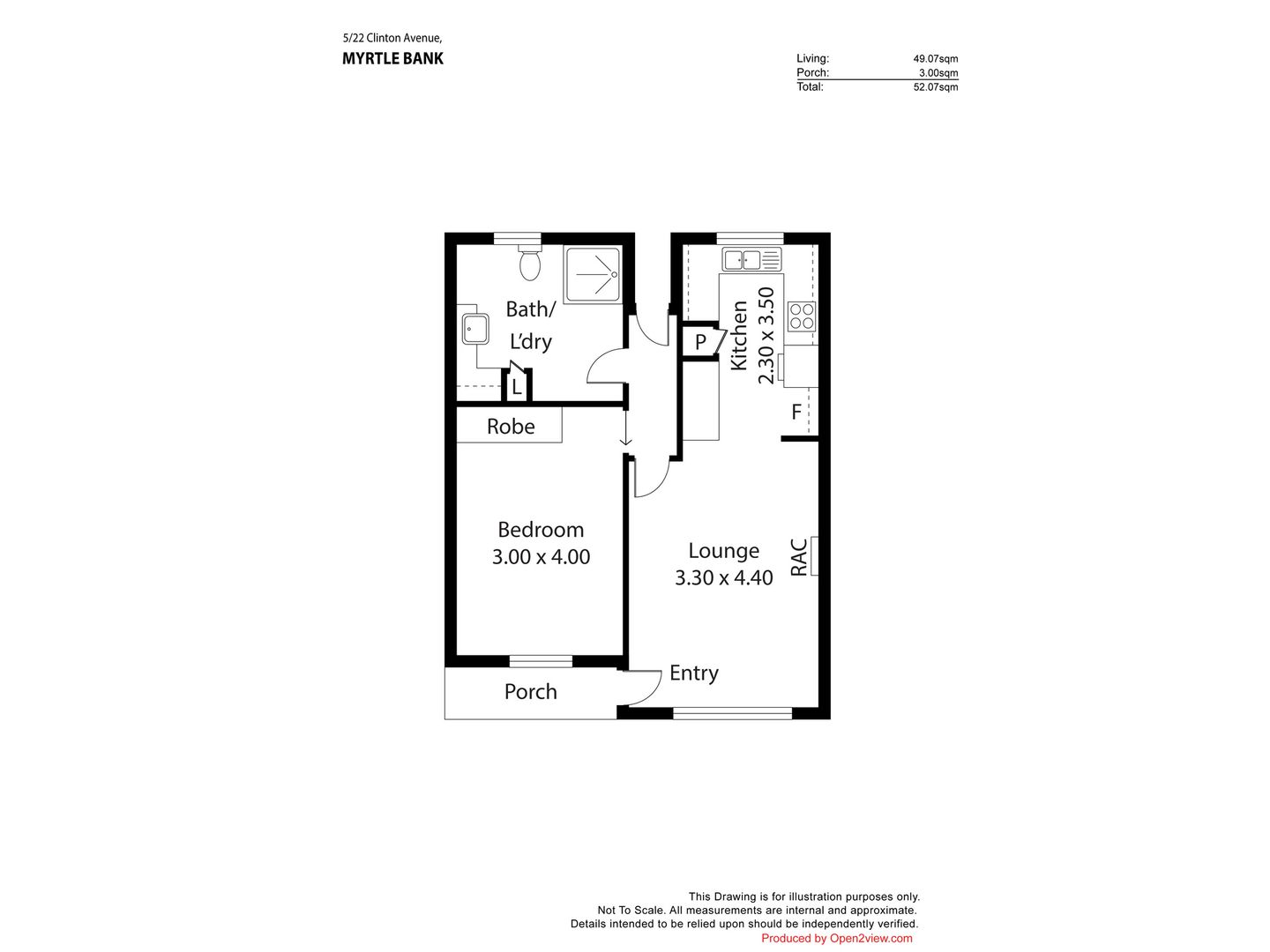 Over 55s Living – 1Bedroom Villa