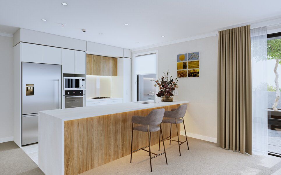 Dual aspect balcony with spectacular views