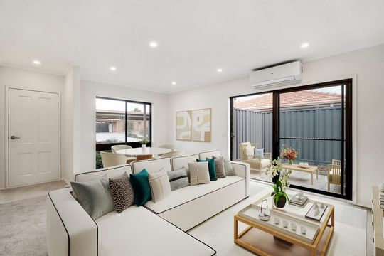 Relaxed retirement living in a unique two-bedroom villa