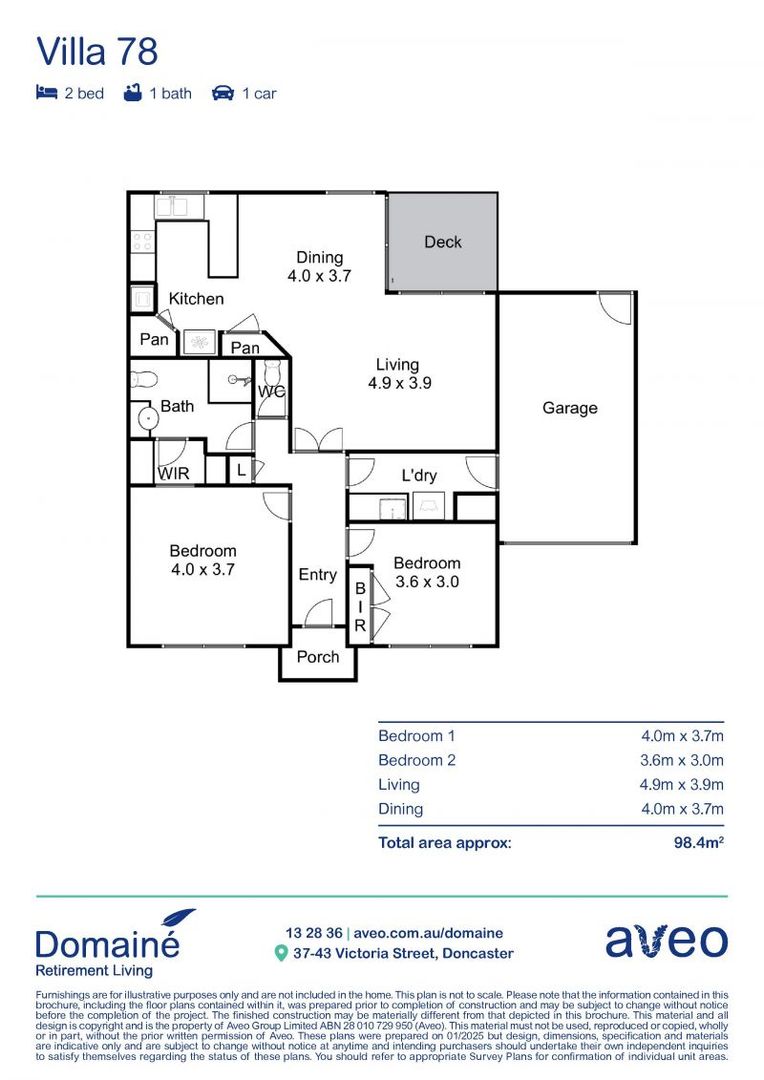 The epitome of comfortable retirement living