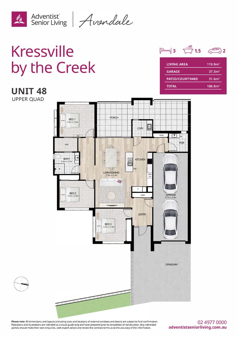 Brand-New 3-Bedroom Villa with Spacious Outdoor Living - Villa 48