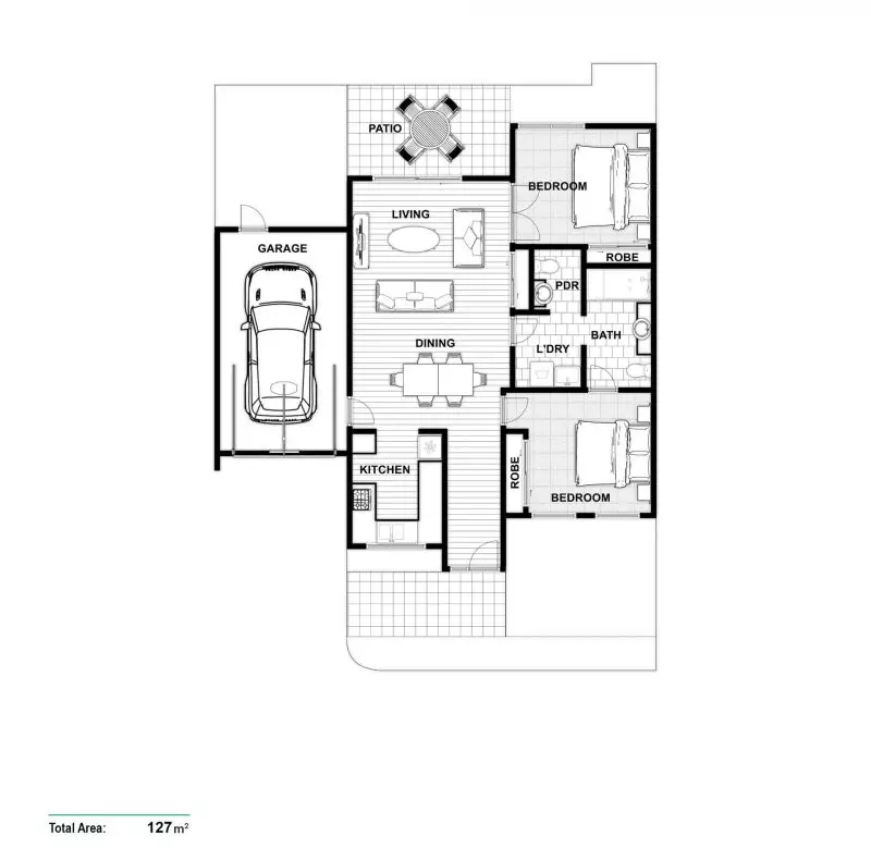 Stylish Residence Steps from the Clubhouse