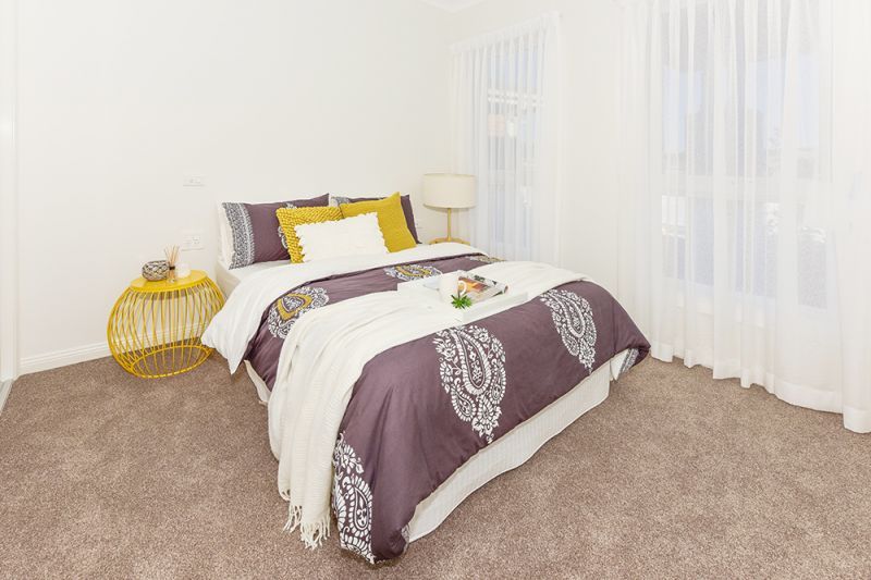 Discover tranquillity in our two-bedroom, 1.5 bathroom retirement villa