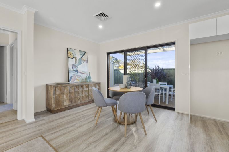 North-facing home with rustic allure!