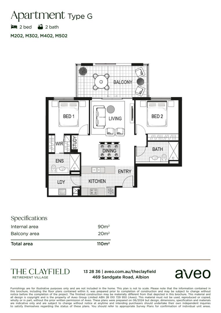 Incredible two-bedroom apartment