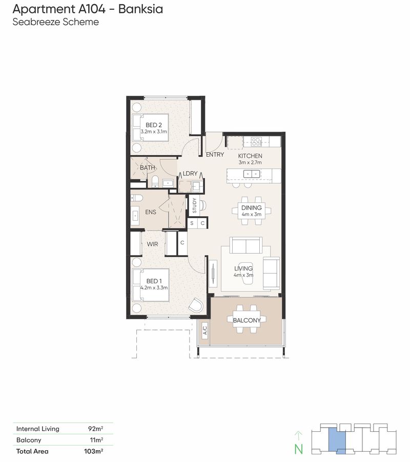 Stylish Lock‑Up‑and‑Leave Apartment