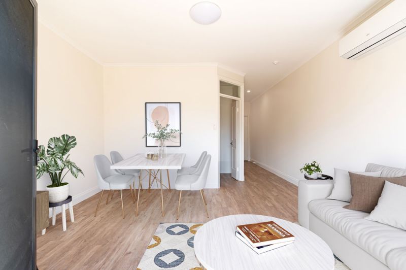 Spacious and light filled serviced apartment