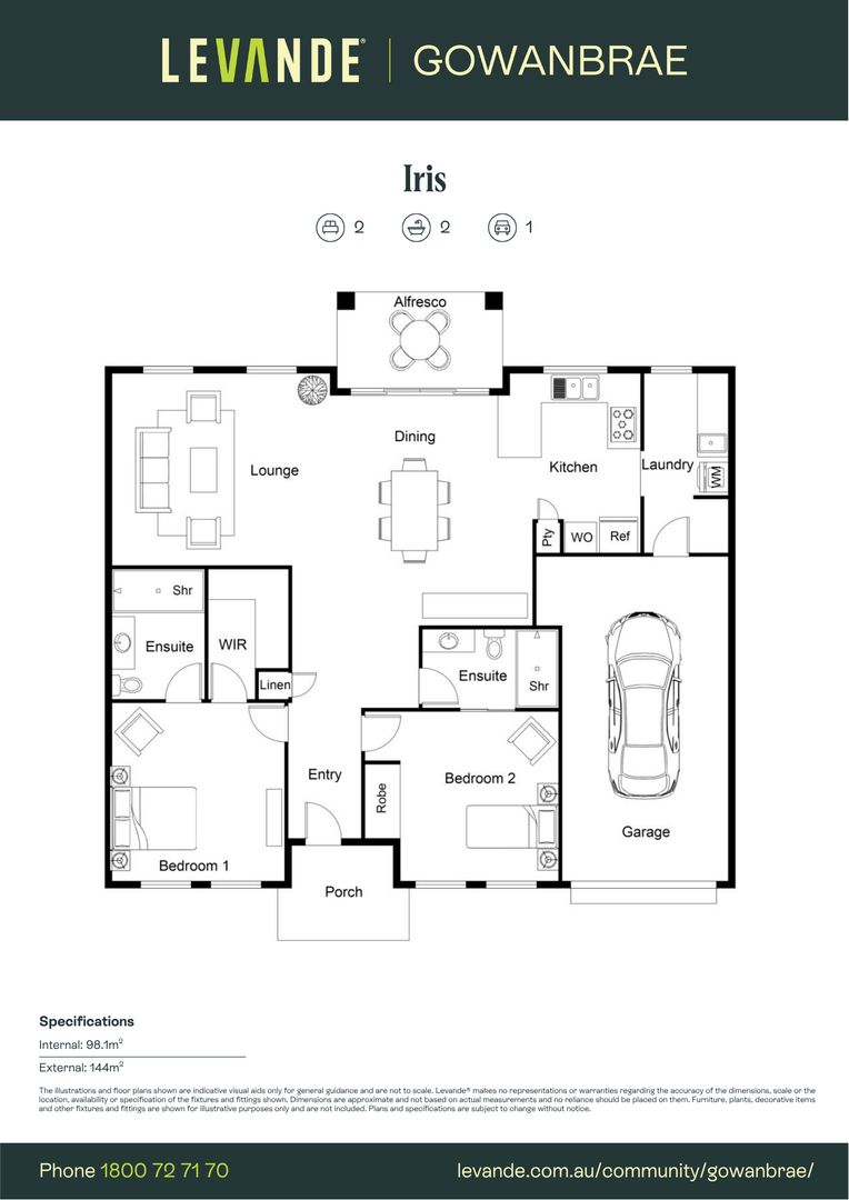Two Bedroom | Villa 144