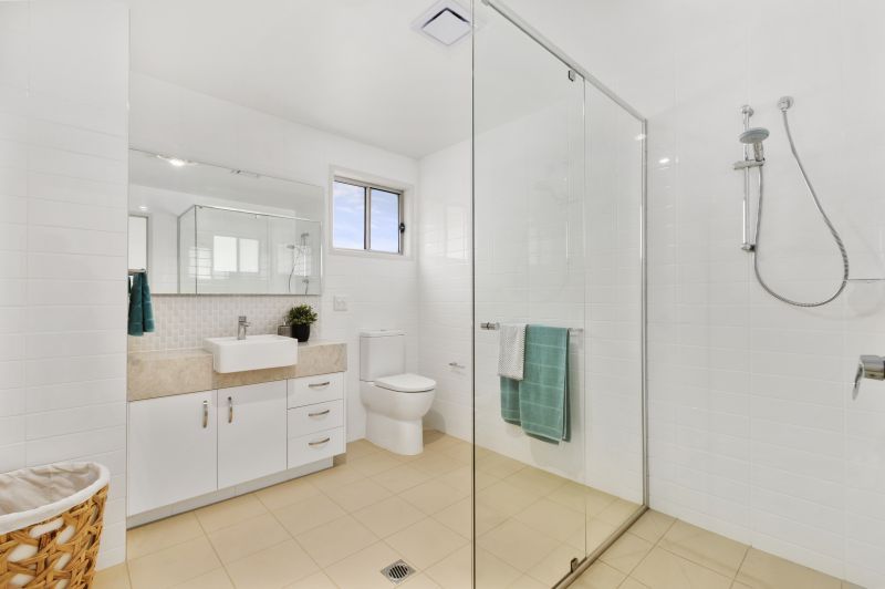 Modern two-bedroom villa with an attached garage