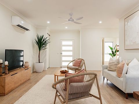 Bright East‑Facing Living